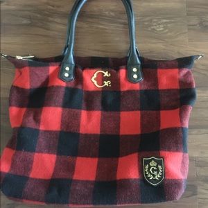 C Wonder plaid shoulder bag
